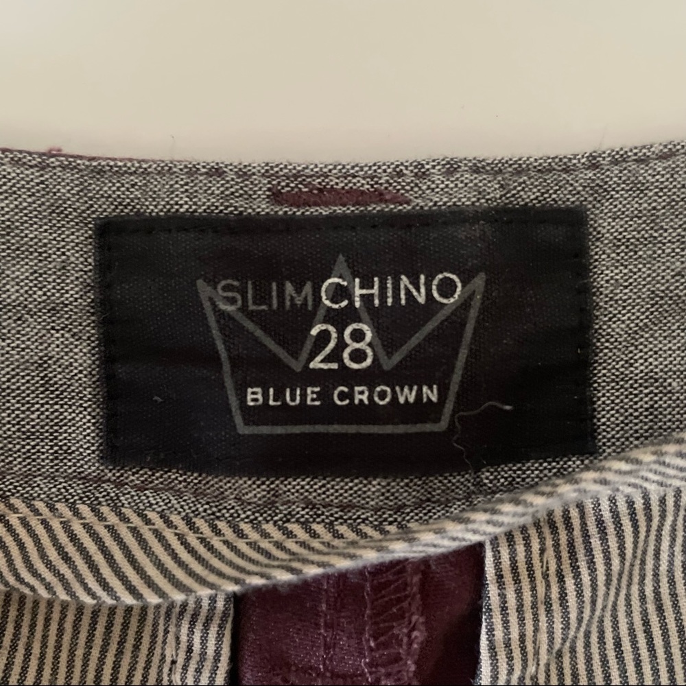 Mens Blue Crown shorts